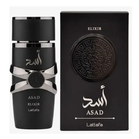 Perfume Asad Elixir Lattafa Masculino Eau de Parfum 100ml