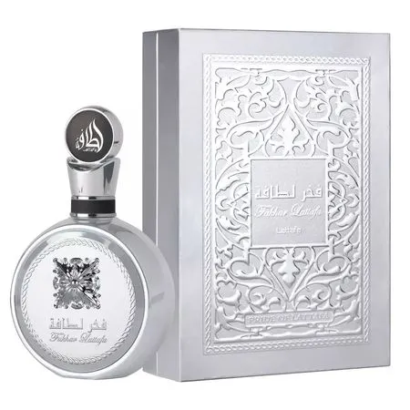 Perfume Árabe Fakhar Platin Lattafa Original Eau de Parfum Masculino 100ml