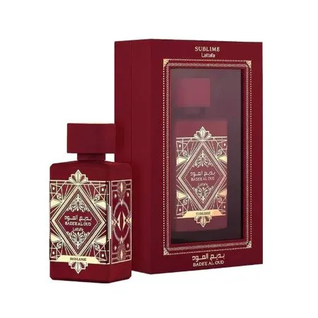 Perfume Árabe Badee Al Oud Sublime Lattafa Perfume Árabe Masculino EDP 100ml